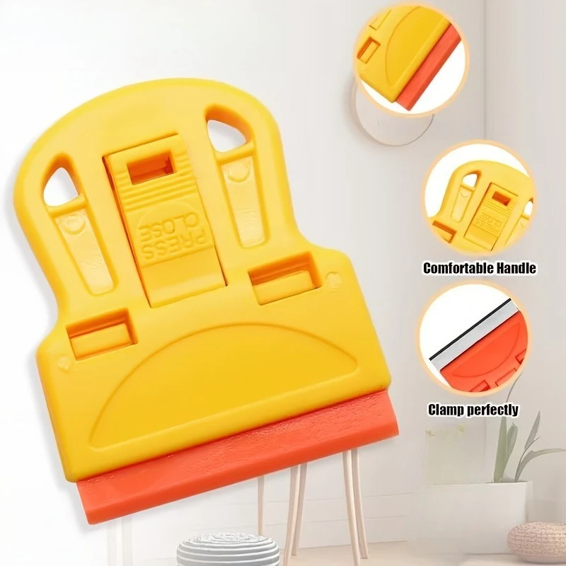 11PCS Metal Nail Stamping Scraper Multi-Function Plate Cleaning Tool Glue Remover Spatula for Nail Art Stamping Plates Gel Resid