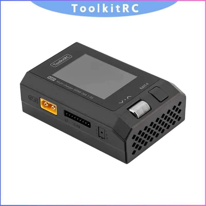 

New ToolkitRC M8P Balanced Charger (M8S Upgraded), 600W 20A for 1-8S Lipo LiHV LiFe Battery, High Power RC Charger