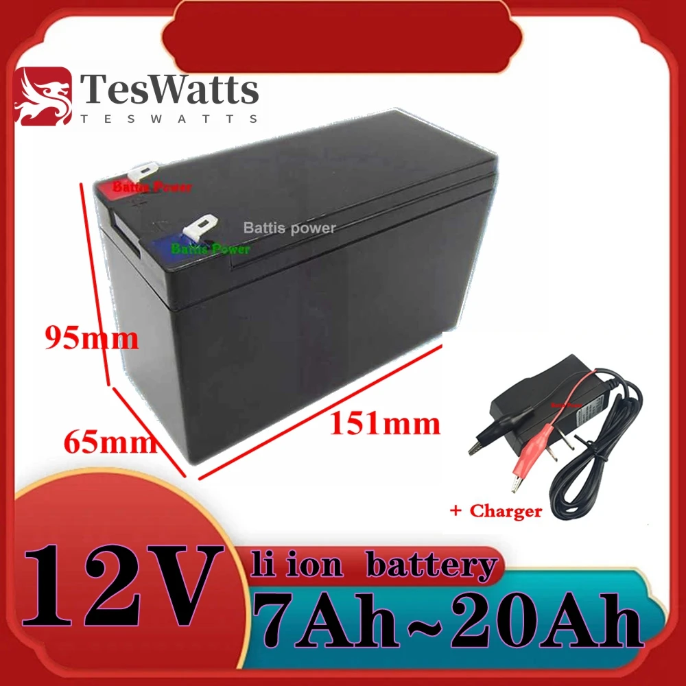 Teswatts 12V 7Ah 8A…
