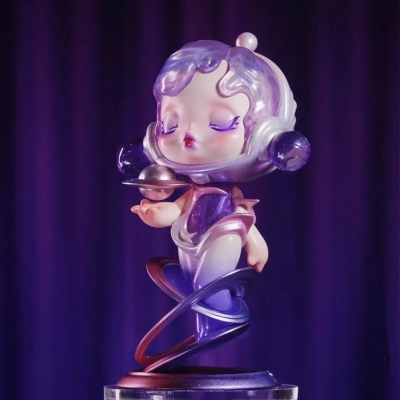 

POPMART SKULLPANDA Series FLOWING LIGHT SOUND Figure Blind Box Toys Guess Bag Mystery Box Desktop Decoration