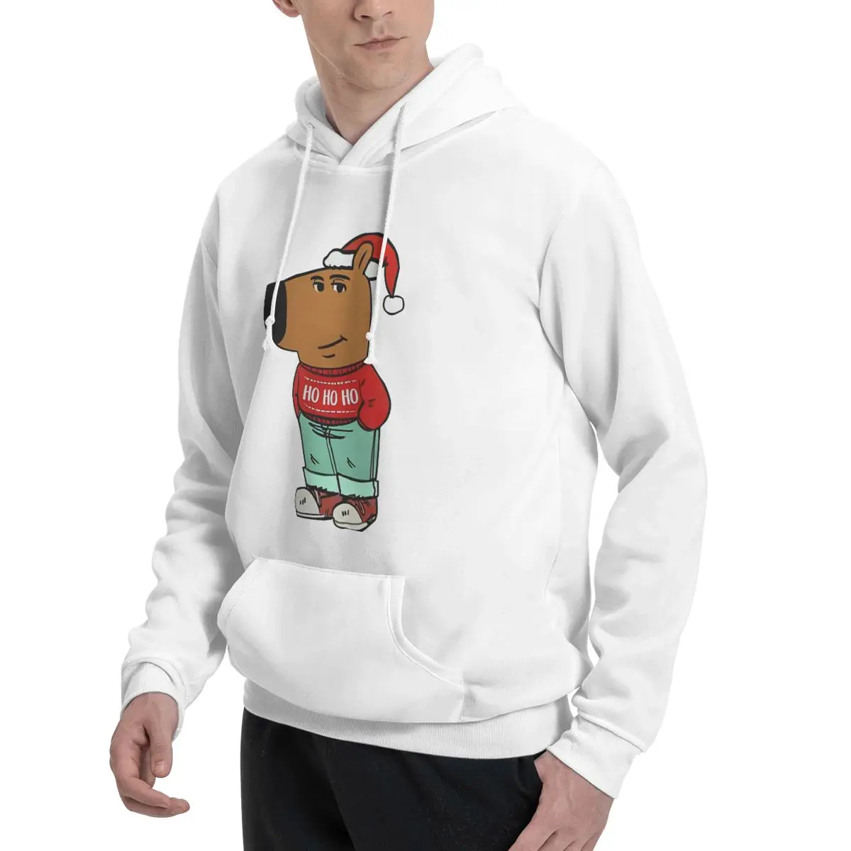 Chill Guy Weihnachten Mode Sweatshirt Männer Frauen Langarm Hoodies Herbst Pullover