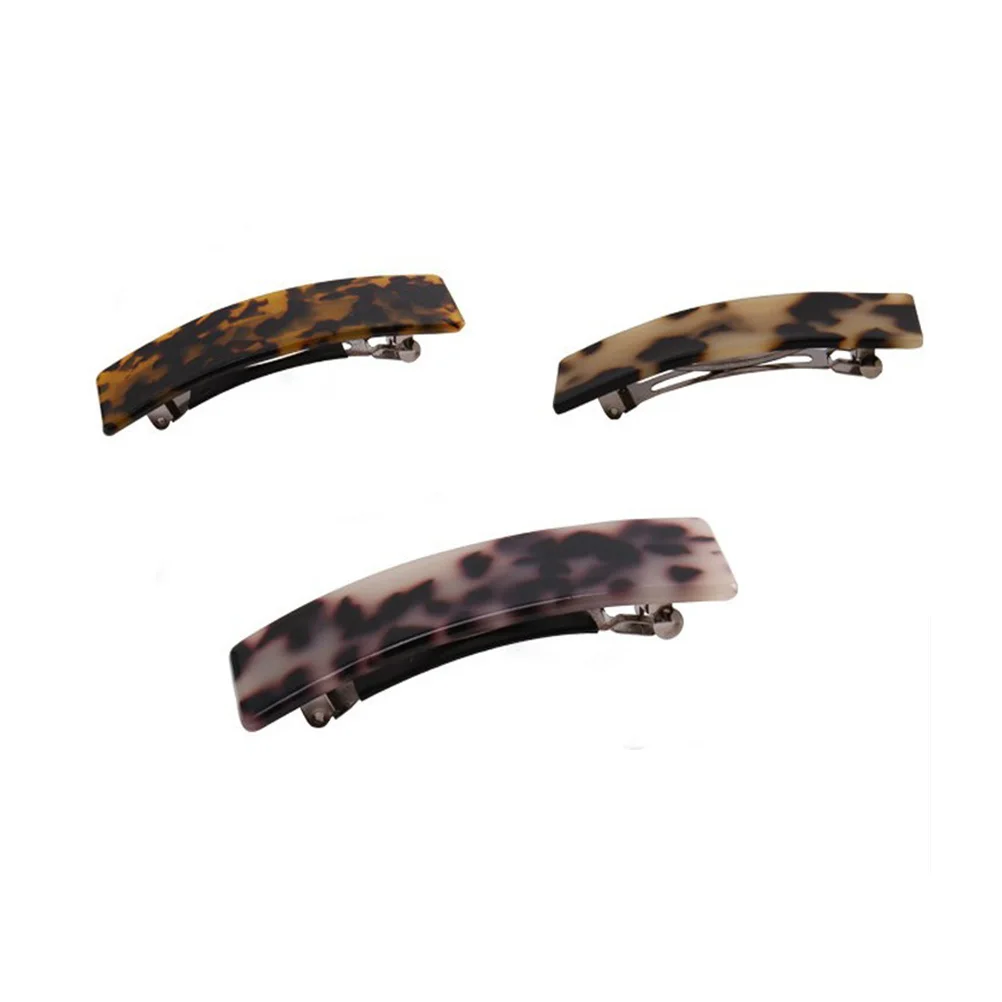 دبابيس شعر أكريليك للفتيات بلون القهوة، غطاء رأس إبداعي، مشابك شعر أنيقة للفتيات، ديكور دبوس شعر أنيق