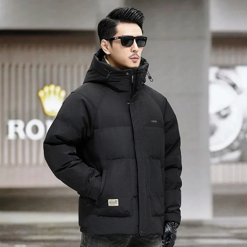 Designer Clothes Men Luxury Hooded Short Down Jacket Padded Men's Cold Mens Winter Duck Padding Coat