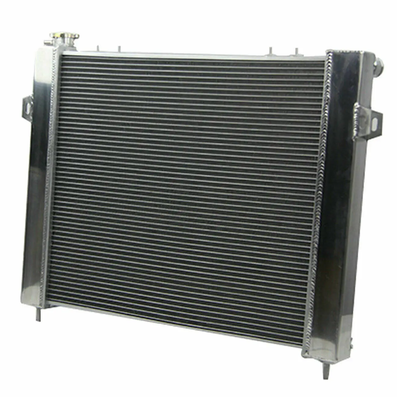 2 Row 40mm Aluminum Radiator For Jeep Grand Cherokee 5.2L 5.9L V8 1993-1998