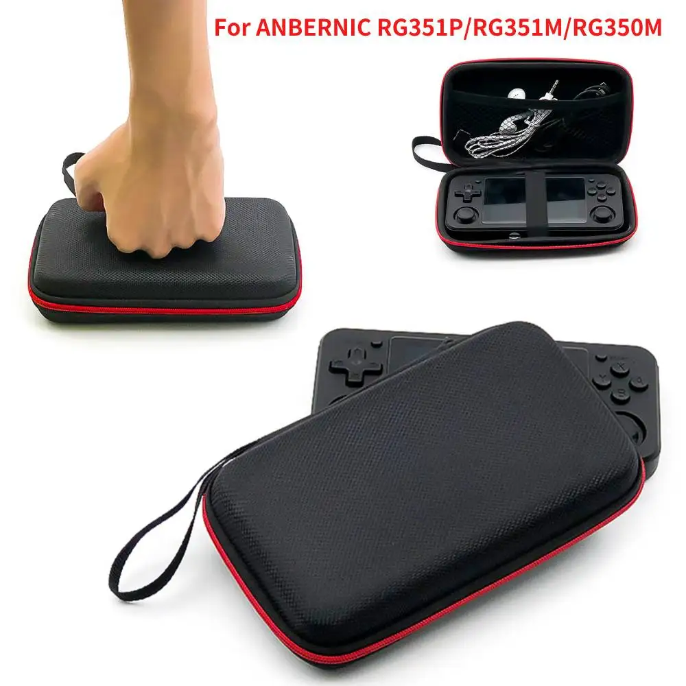 Bolsa para ANBERNIC RG351P/RG351M/RG350M bolsa de protección para consola de juegos Retro reproductor de juegos RG351P funda para consola de juegos Retro portátil