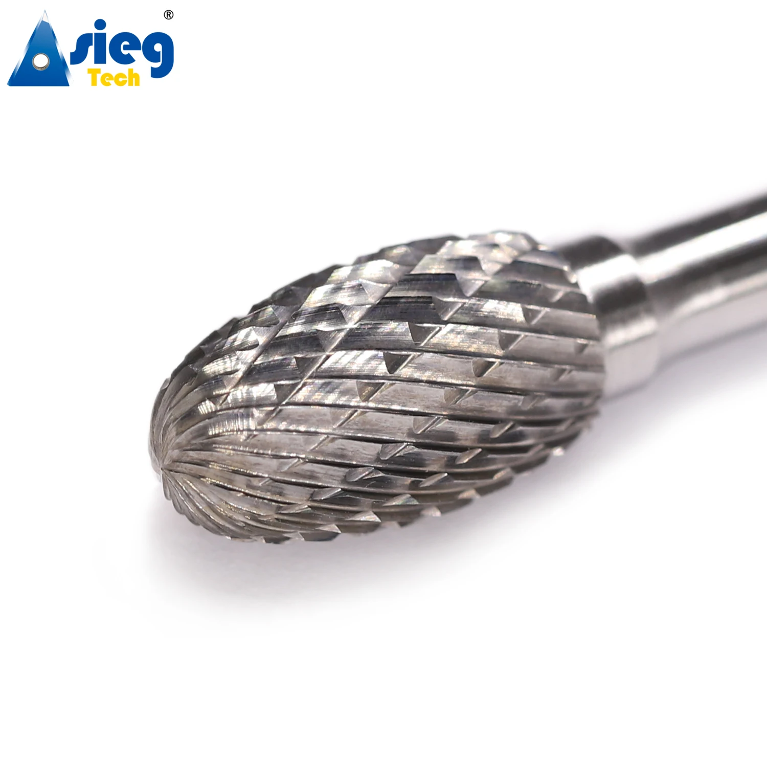 Imagem -03 - Bits Longos da Rebarba do Carboneto da Haste Entalhe Dobro Ferramentas de Corte Morrem o Moedor Oval Se5l6 mm os