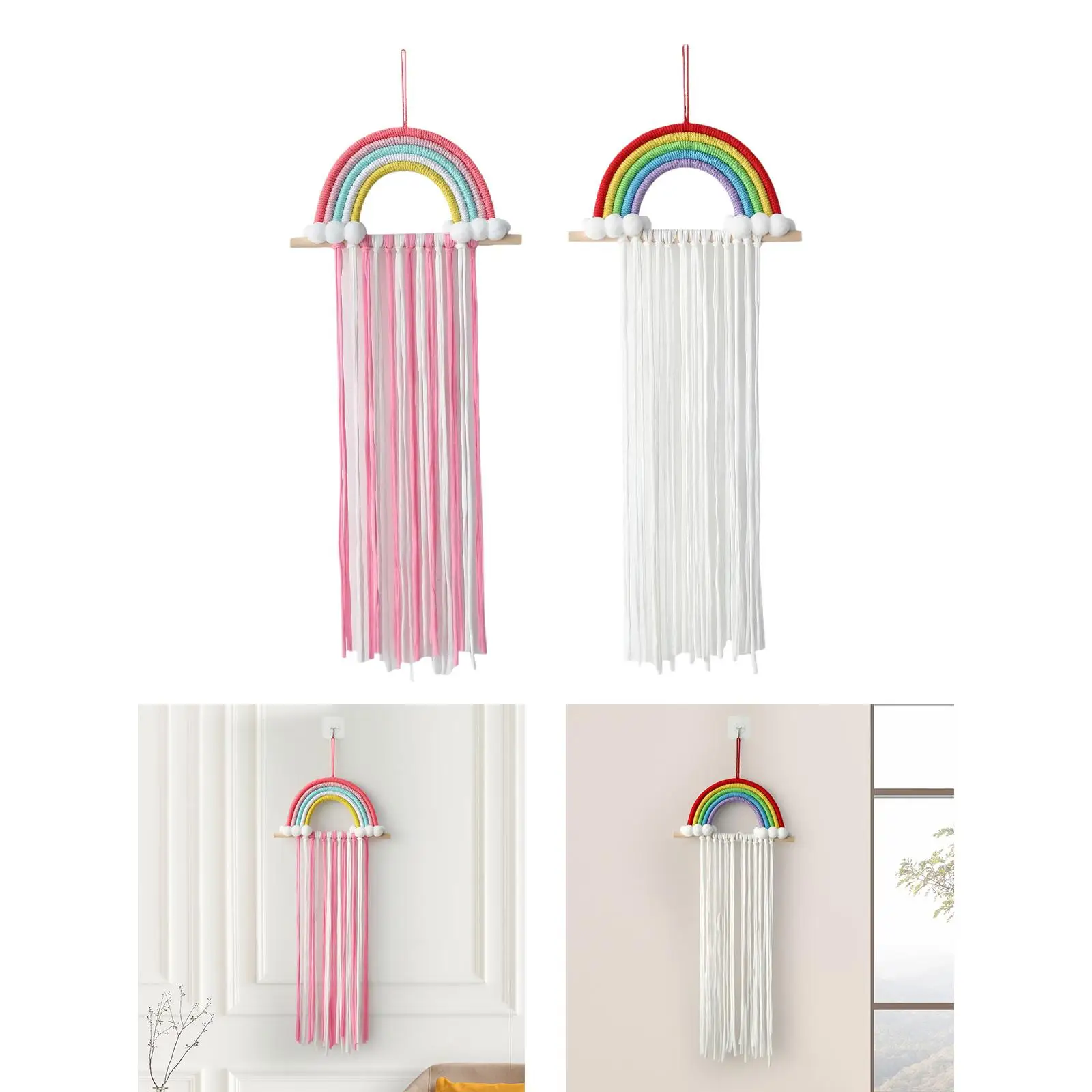 Hair Bow Storage Rack for Girls Wall Mount Display Organizer