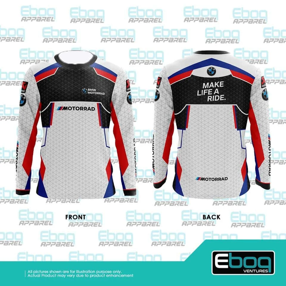 

Новая длинная футболка для занятий спортом мотоцикла BMW Motorrad WorldSBK, летняя мужская быстросохнущая трикотажная устойчивая к ультрафиолетовому излучению