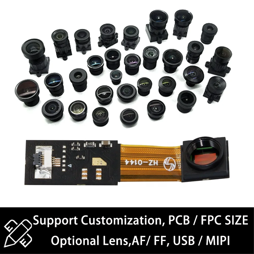 OEM 60fps AR0144 كاميرا مصراع عالمية USB وحدات عالية السرعة 1/4 بوصة 1.0 Mp CMOS مستشعر الصور الرقمي الأحادي عامل الشكل الصغير #2