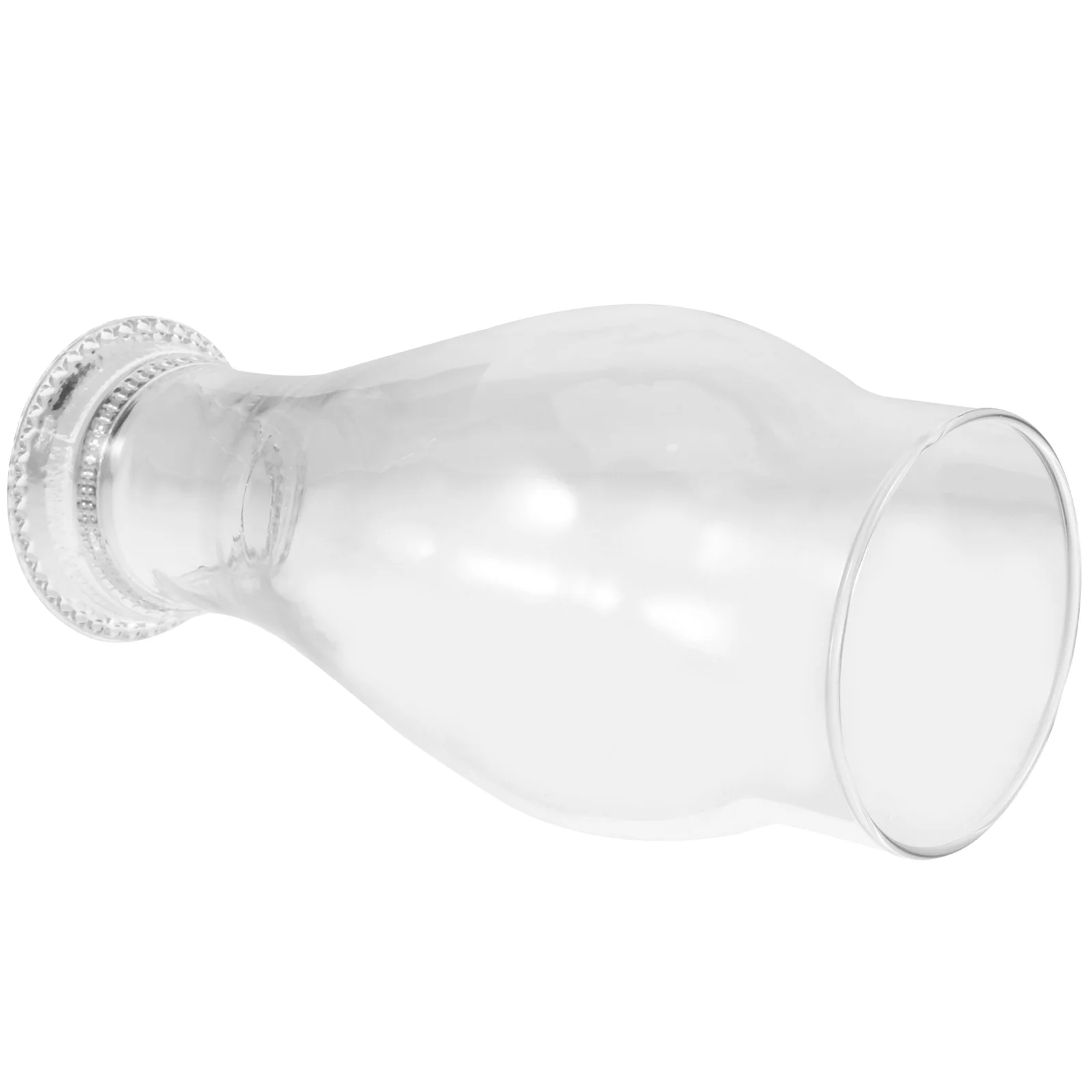 

Glass Lampshade Kerosene Cover Oil Chimney Retro Craft Light Replacement Candlestick