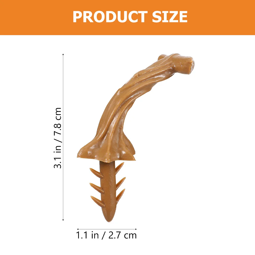 

30pcs Pumpkin Decoration Accessories Plastic Pumpkin Stems Handles For Halloween Diy Decor Harvest Party Home Decoration