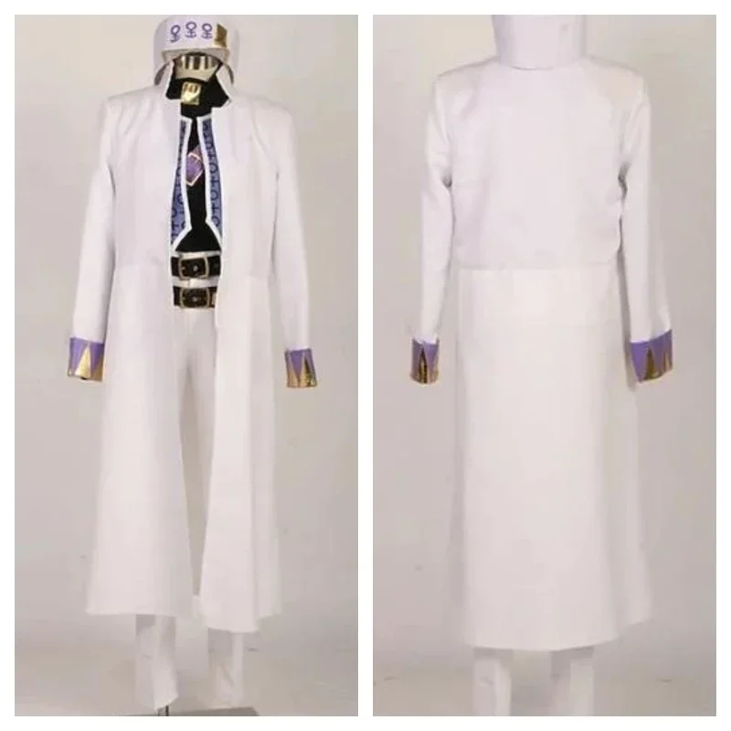 IN STOCK DIAMOND IS UNBREAKABLE Part 4 Jotaro Kujo Uniform Outfit Anime Cosplay Costume