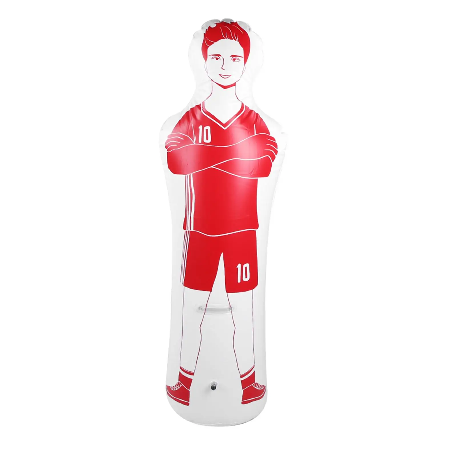 160x40cm Adult Inflatable Soccer Goal Keeper Dummy Trainer - PVC Air Wall for Training