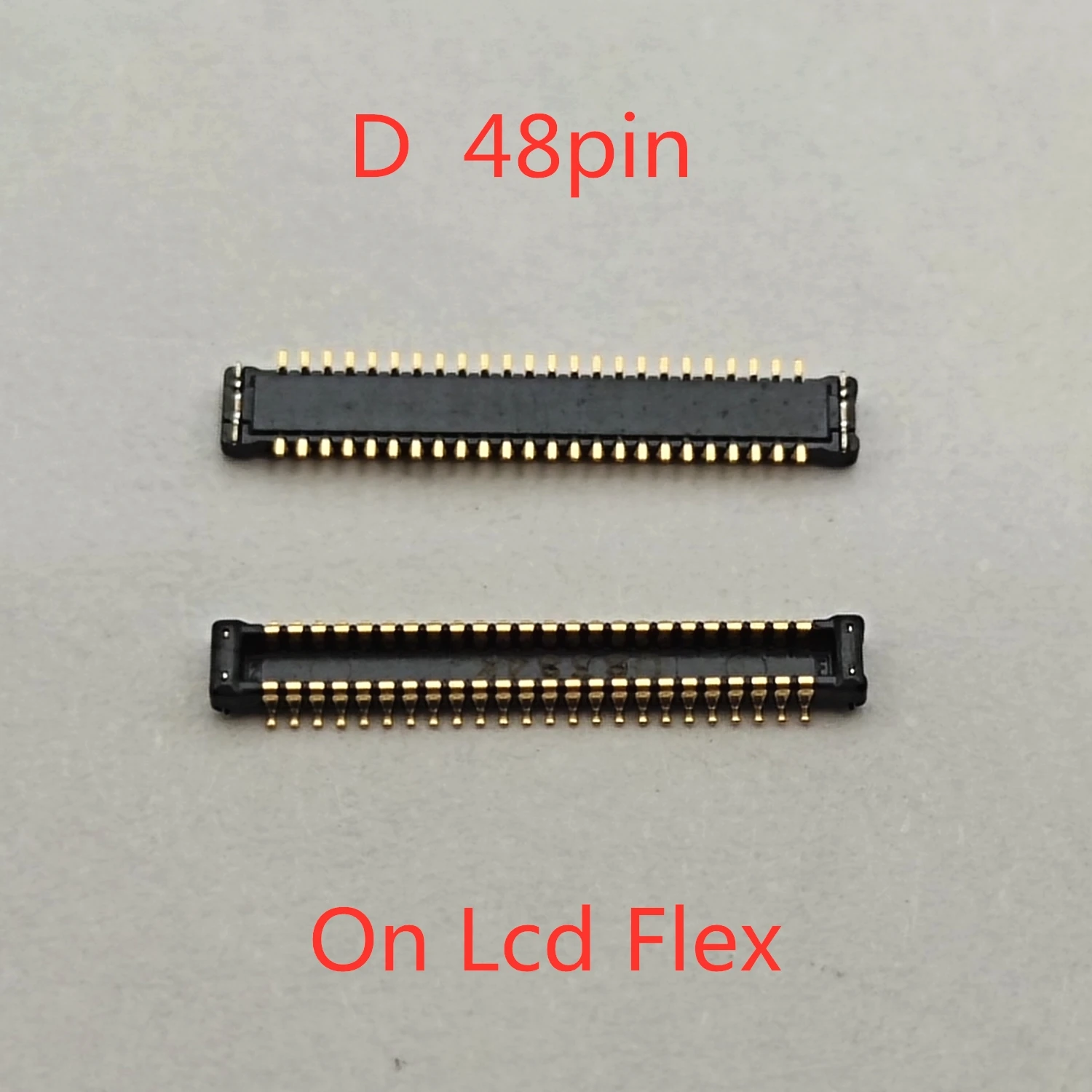 10pcs LCD Display Screen Flex FPC Connector For Samsung Galaxy A12 A125 A125F M12 M127 M127F USB Charger Charging Plug 48-78 Pin