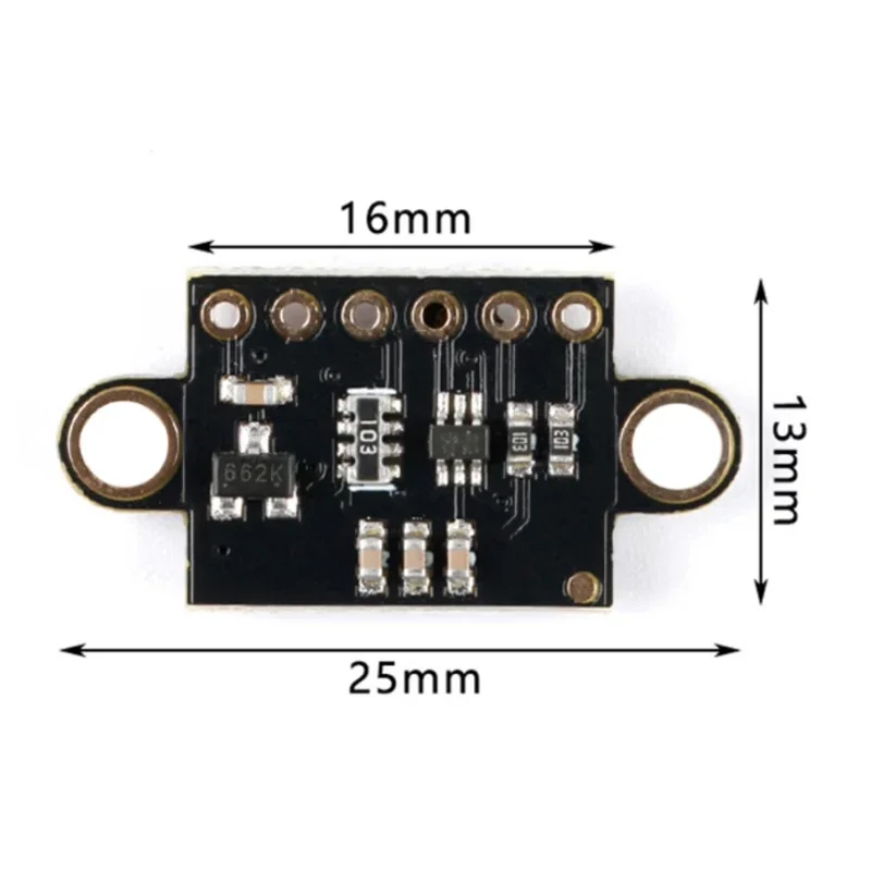 VL53L0X Time-of-Flight Flight Distance Measurement Sensor Breakout VL53L0X ToF Laser Range Finder For