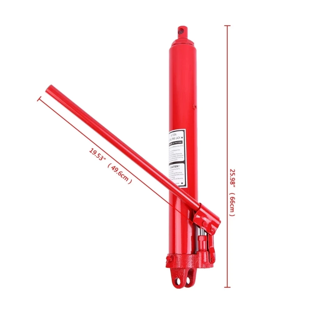 

1Set 8 Ton Hydraulic Jack Repair Tool Long Ram Manual Replacement 8T Engine Hydraulic Jack Lift Hoist Tool