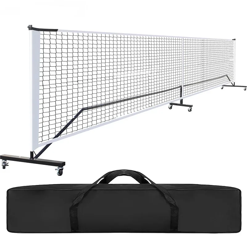 

Height Adjustable Tennis Volleyball Soccer Pickleball Easy Setup Sports Portable Net
