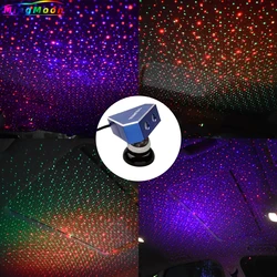 Car star ceiling light armrest box starry projection lamp car roof decoration atmosphere lamp