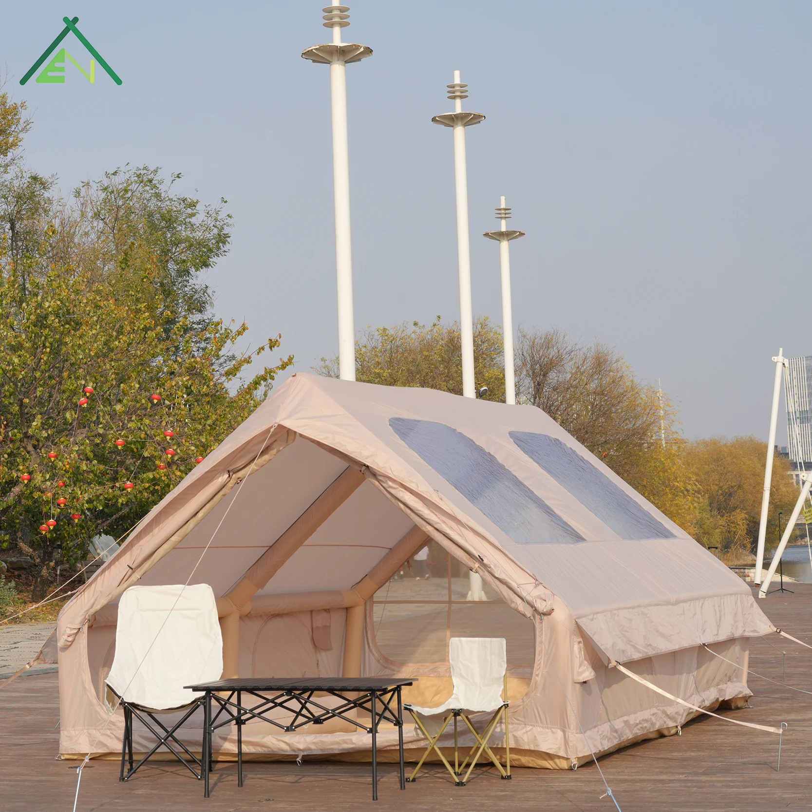 12sqm Inflatable Tents For Events Large Waterproof Inflatable Party Tent Air Structure Tent For Outdoor Exhibition