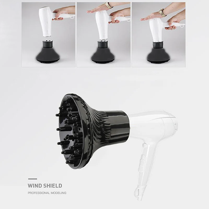 Styling Artifact Curling Dryer Diffuser For Natural Wavy Hair Styling Accessories Supports Hair Dryers Head Diffuser