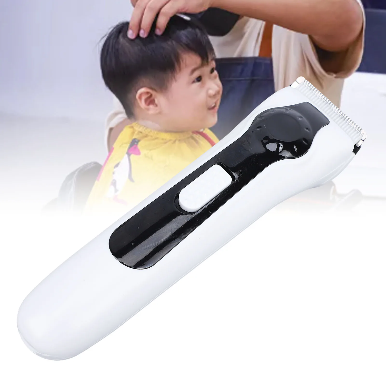 

Silent Baby Hair Clippers Quiet Portable Rechargeable Cordless Noise Reduction Electric Hair Trimmer for Kids