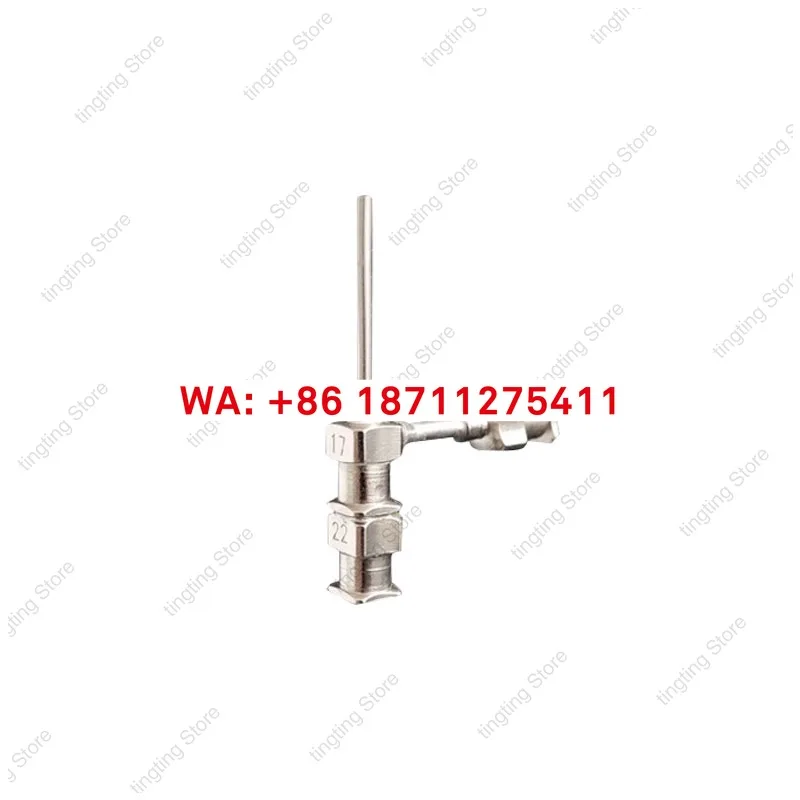 Electrospinning coaxial needle, coaxial electrospinning nozzle, hollow fiber core-shell fiber nano coaxial needle