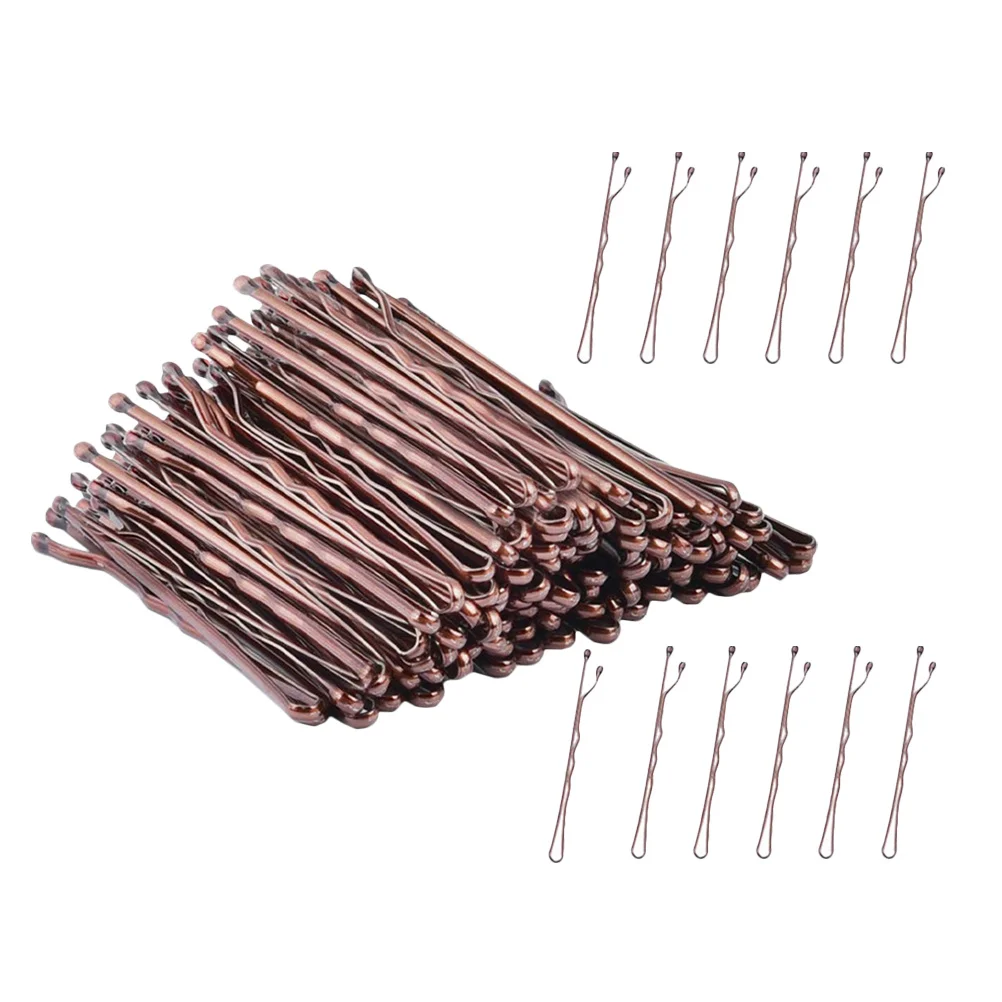 

200Pcs Fashion Wave Bobby Pins Hair Clips for Women Decorative Barrettes Fine Hair Accessories Reliable Grip Suitable for Bun