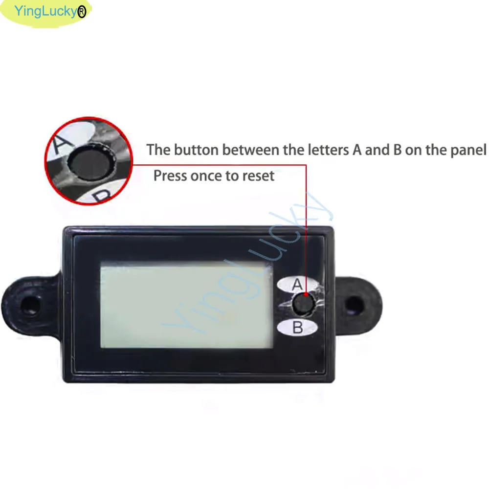 Arcade.Resettable 8 Digits Dual Row Display Electronic LCD Coin Counter Pinball Parts Arcacde Game Vedning Machine Card Machine