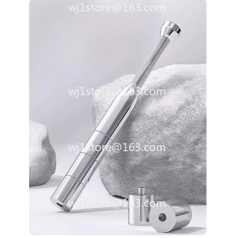 Pure steel rod bell Solid adjustable hammer bell Household gravity rod Double head  kettlebell rod Strength training