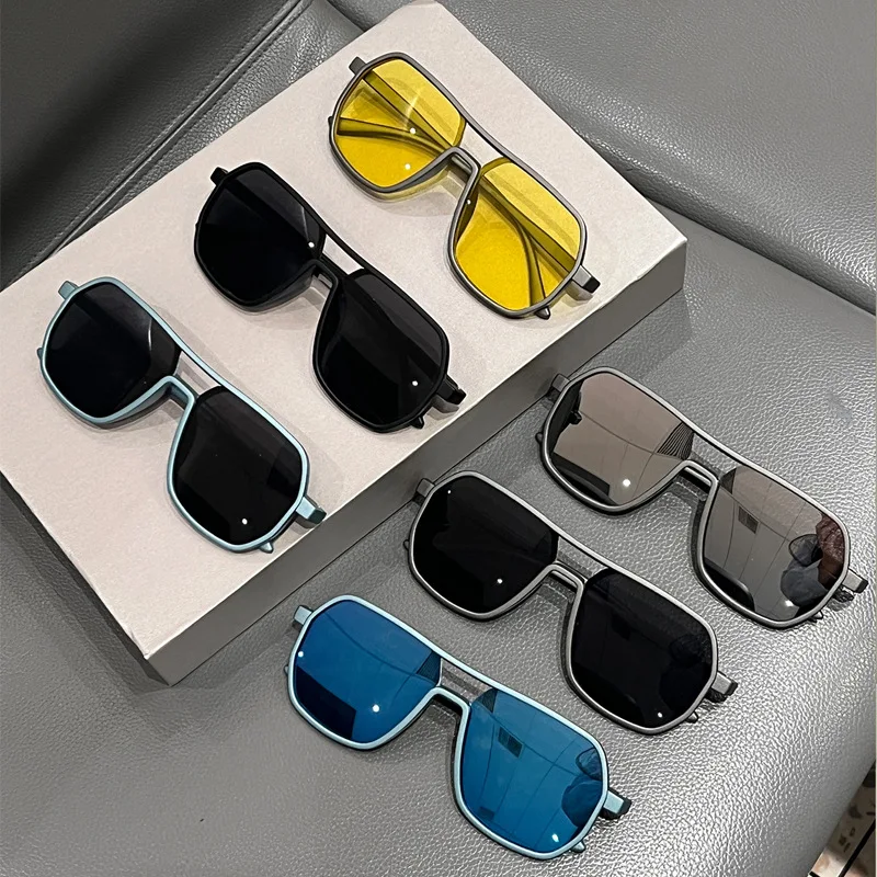 Vintage  Square Sunglasses For Women Men Rectangle Sun Glasses Female Oval Eyewear Sunglasses for Male Female Eyeglasses