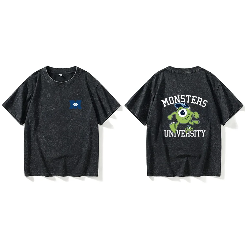 

Женская футболка Universal Monsters Abbot ort Sve с круглым вырезом, свободного кроя, из хлопка, классическая, летняя, модная, повседневная