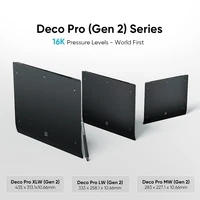 XPPen Deco Pro (Gen 2) Graphics Tablet World First 16K Pressure Levels X3 Pro Stylus Digital Drawing Tablet for Draw Art Design 3