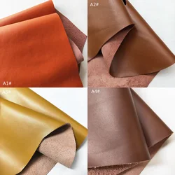 1.8mm thickness genuine leather split cow skin crazy horse leather cow natural skin for needlework 19 colors DIY leather fabric