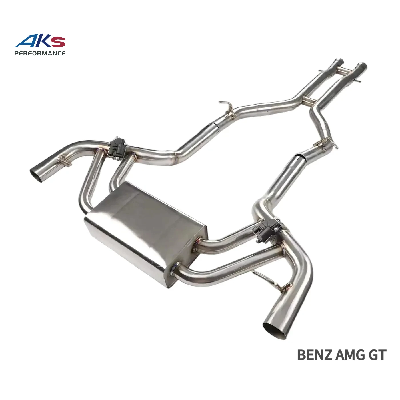 

AKS Stainless Steel Exhaust Catback For Mercedes-Benz AMG GT With Muffler Valves Exhaust System