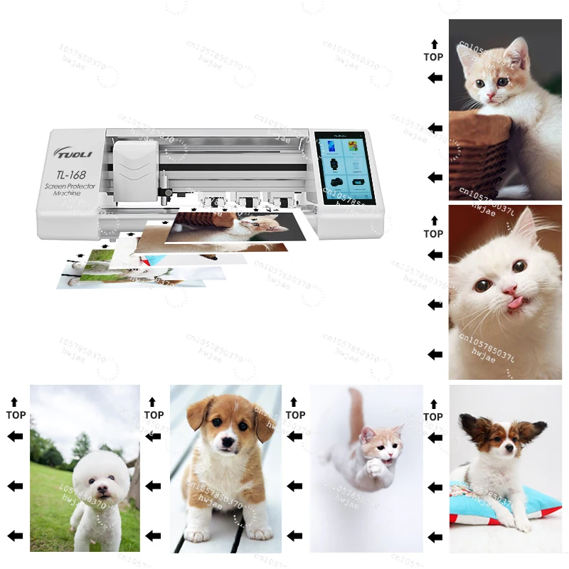 TuoLi Factory Tpu Hydrogel Film Plotter Phone Back  Maker Screen Protector Cutting Machine for Phone, Tablet, PC