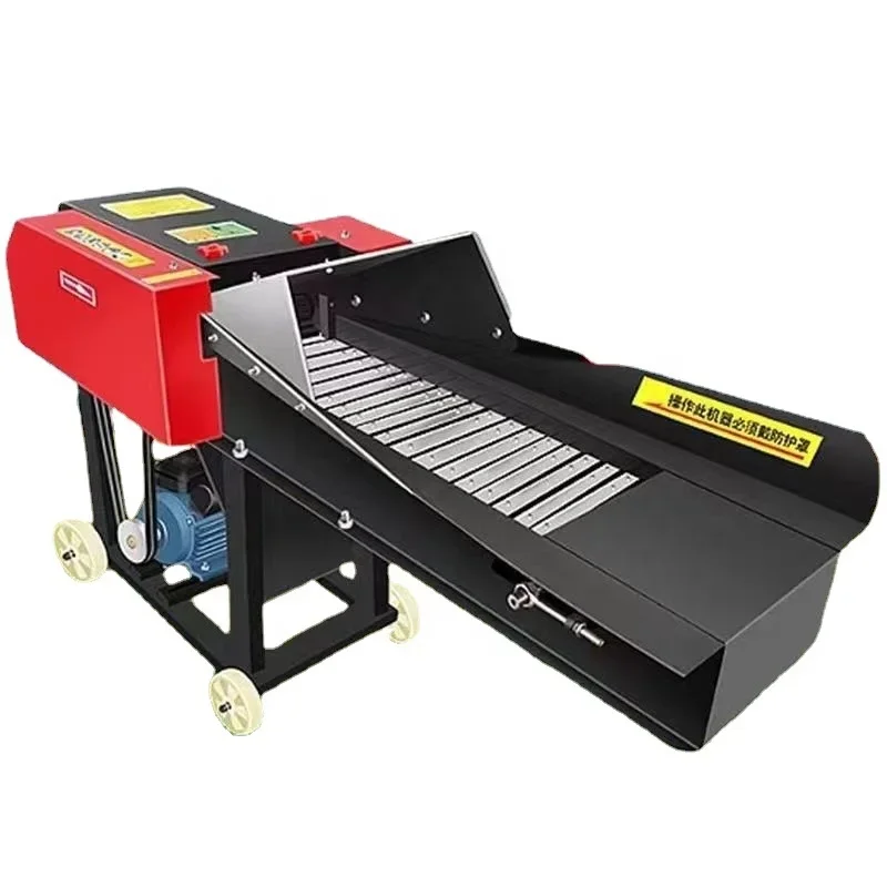 المصنع مباشرة توريد سيلاج العشب آلة قطع القشر 220 فولت الدواجن الماشية والخيول معالج تغذية الحيوانات جزازة قش الذرة