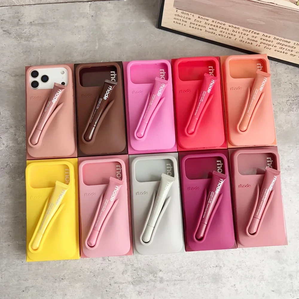 RHODE Soft Phone Case For iPhone 17 16 15 14 13 12 11 Pro Ma