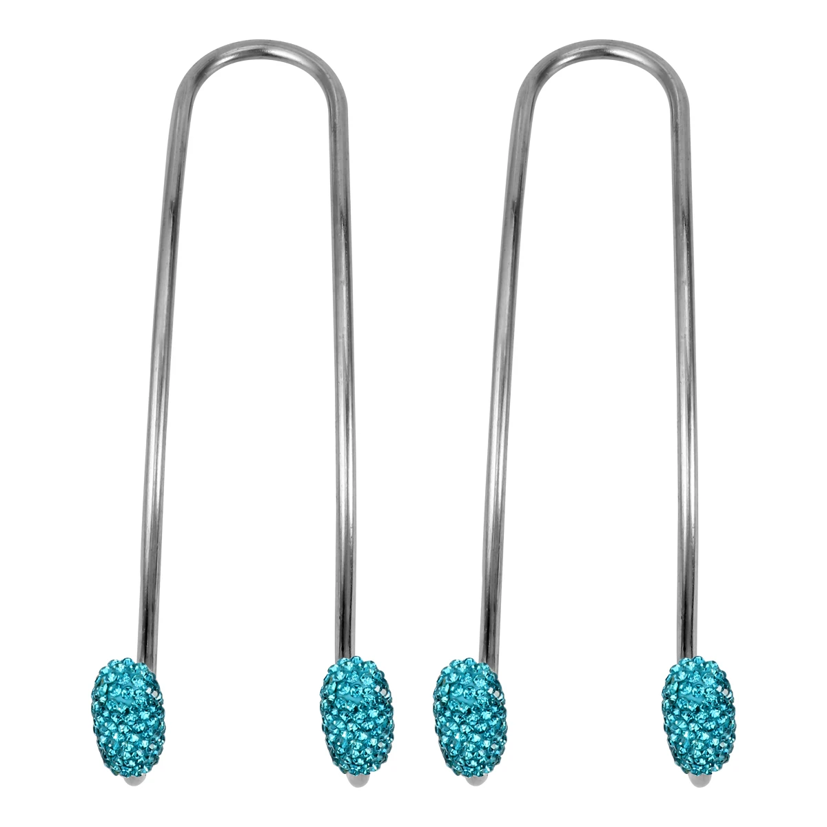 

1Pair Stainless Steel Car Headrest Hooks Diamond Shape Car Seat Hook Heavy Duty Practical 20kg Load Back Seat Organizer