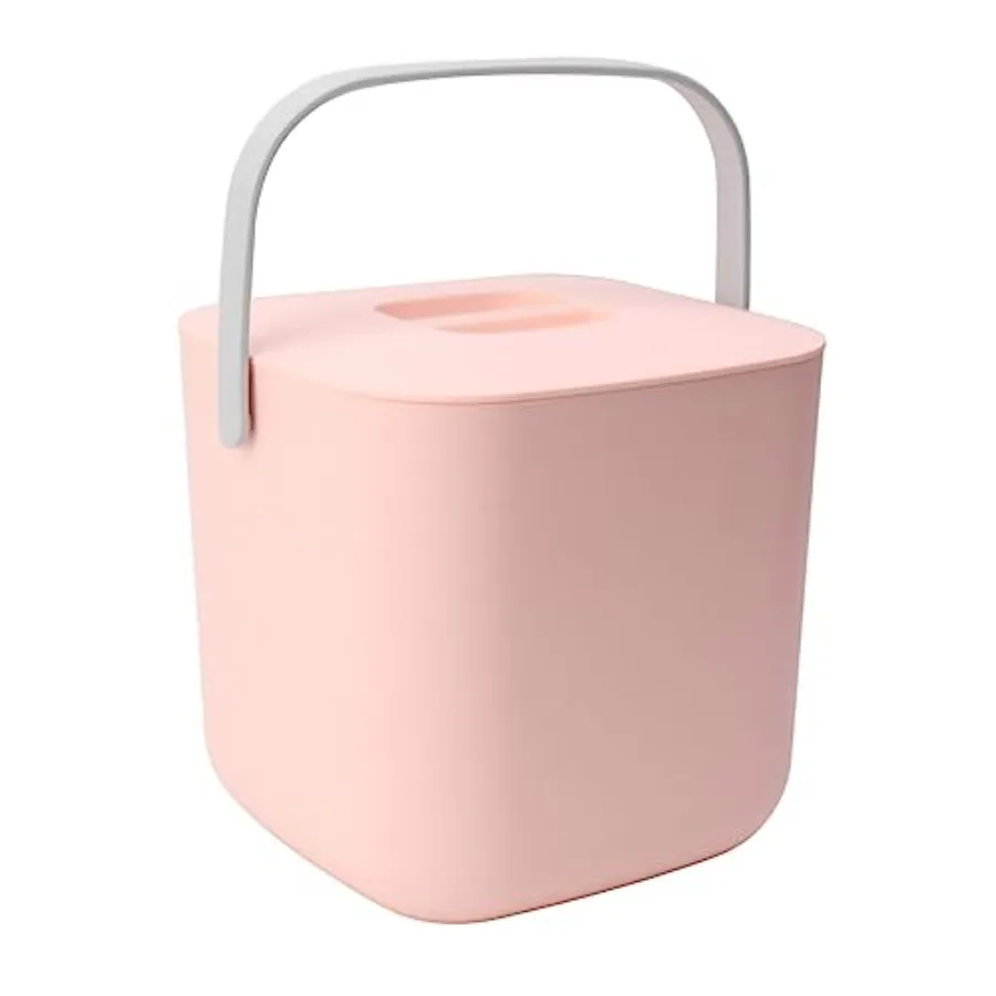 Countertop Dishwasher 18W 8.5V 2A Portable Countertop Dishwasher for Kitchen Pink