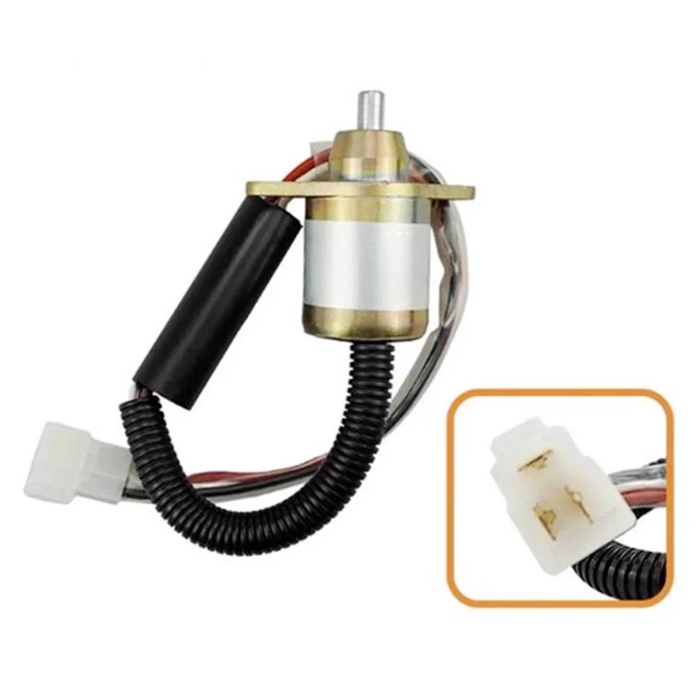 Stop Switch Generator Solenoid Solenoid Valve For Generator Electrical Component Voltage Identification L2 Iron Construction