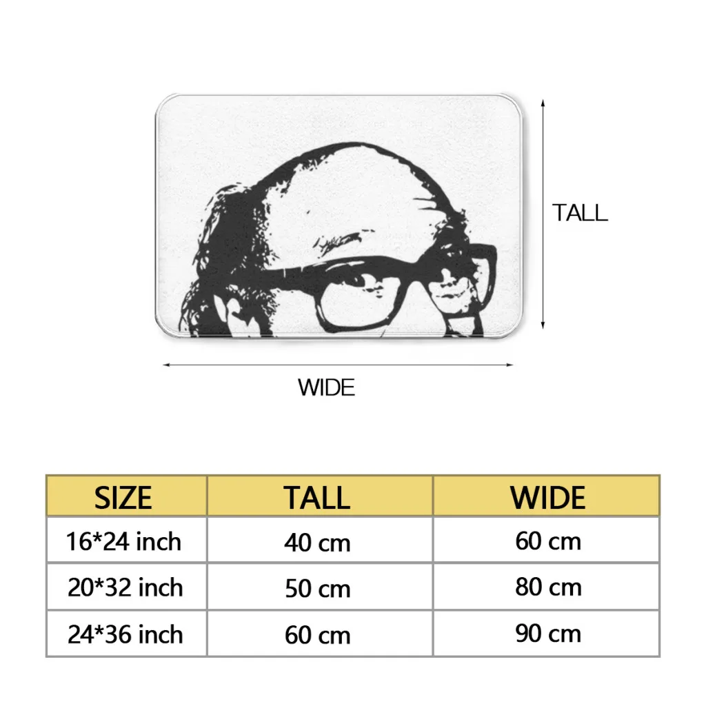 danny devito. Area Rug Carpet Rug for Living Room Bedroom Sofa Doormat Decor Game Non-slip Floor Mat