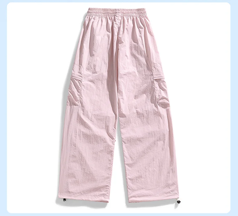 Damen Leichtgewicht UV-Schutz Schnelltrocknende UPF50+ Sommer Jogginghose mit Kordelzug Lässige Klassische Workout Gym Lauf- und Sporthose – Detail 10