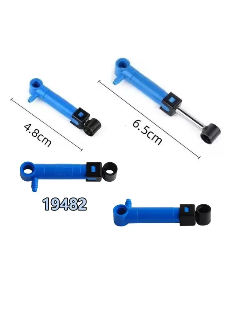 Kit de pompe à Air pneumatique MOC-1/3/5 pièces, blocs de construction, pièces techniques, pièces compatibles 19482 pour projets de bricolage et de voitures et de tiges