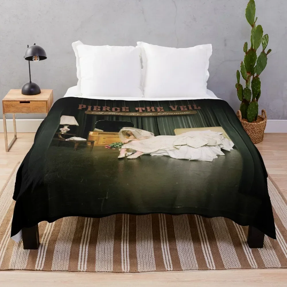 Pierce the Veil a flair for the dramatic Throw Blanket Retros Stuffeds Decorative Throw Blankets