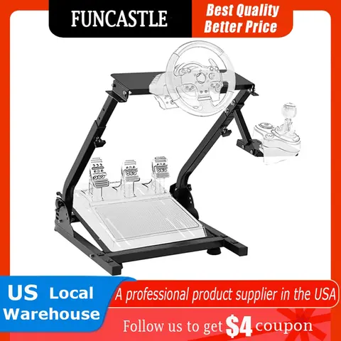 Racingratthållare Höjdjusterbar För Logitech G25 G27 G29 G920 Hopfällbart Rattstativ Spel Racing Simulator Styrning 8 best sales Logitech G29-stativ - №2