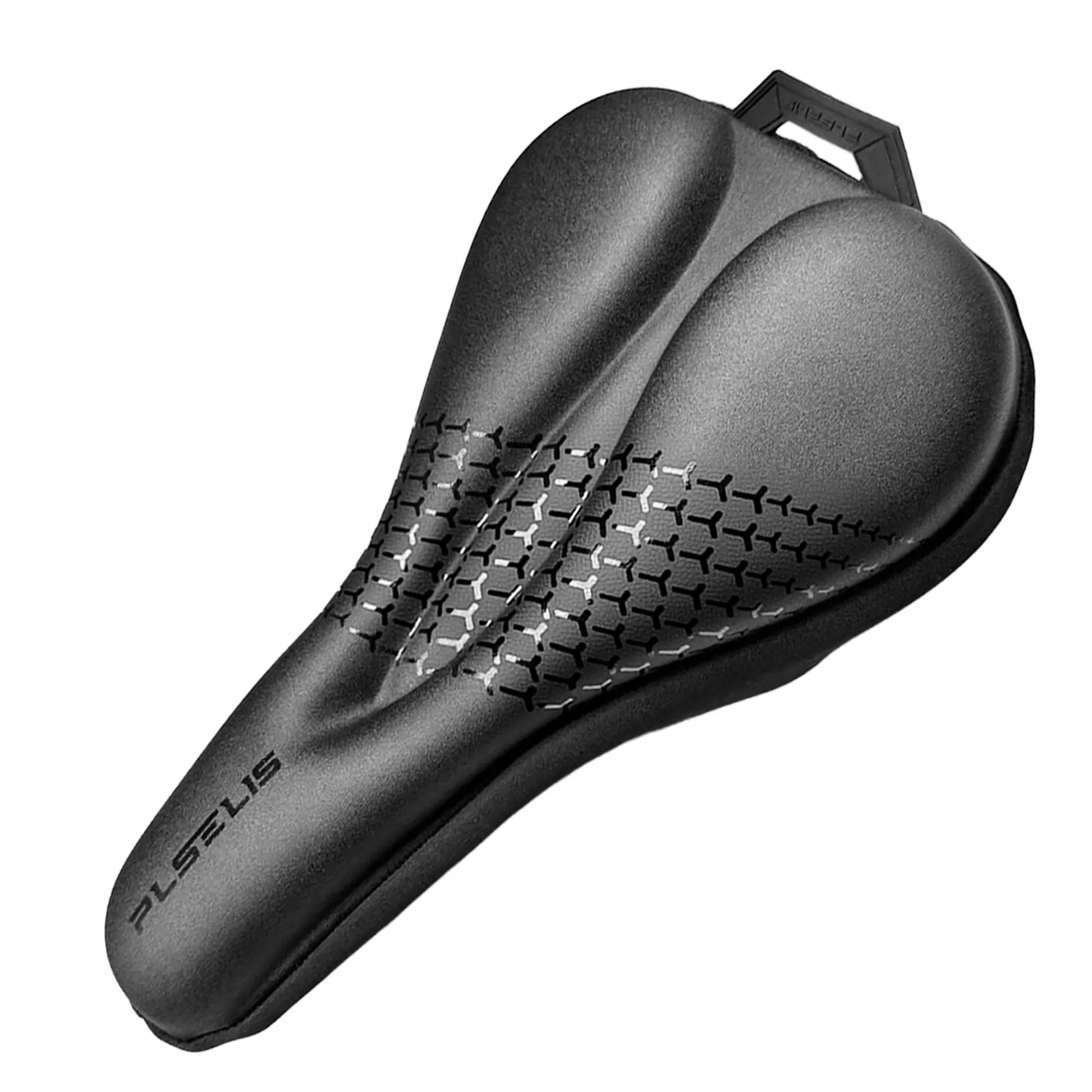 AliExpress plselis Plselis silicone bicycle saddle hollow breathable mountain bike cushion cover foot pad silicone saddle bicycle parts