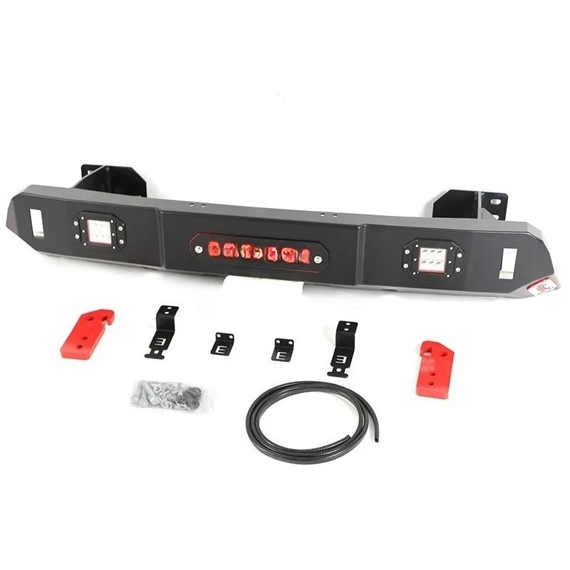 

2025 New Applicable To 2007-2023 Toyota Land Cruiser Front Bumper Anti-collision Iron Bar