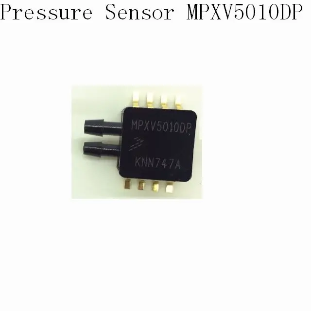 pressure sensor MPXV5010DP  0.2V to 4.7V 0kPa to 10kPa Differential 8-Pin  MPXV5010DP