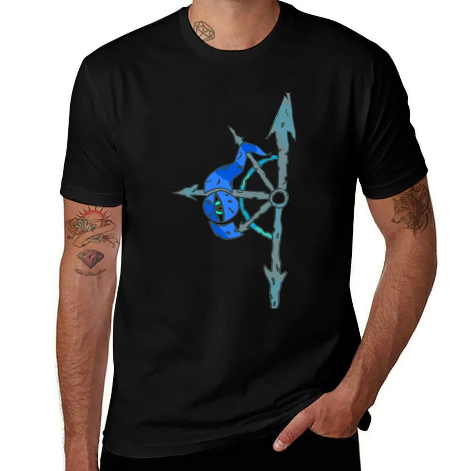 Mark of Chaos - Tzeentch T-Shirt Plus Size Solid Color T-Shirt