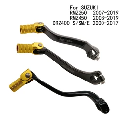 Motorcycle Aluminum CNC Gear Shift Shifter Lever For SUZUKI RMZ250 RMZ450 DRZ400 S/SM/E RMZ DRZ 250 450 Rally Motocross